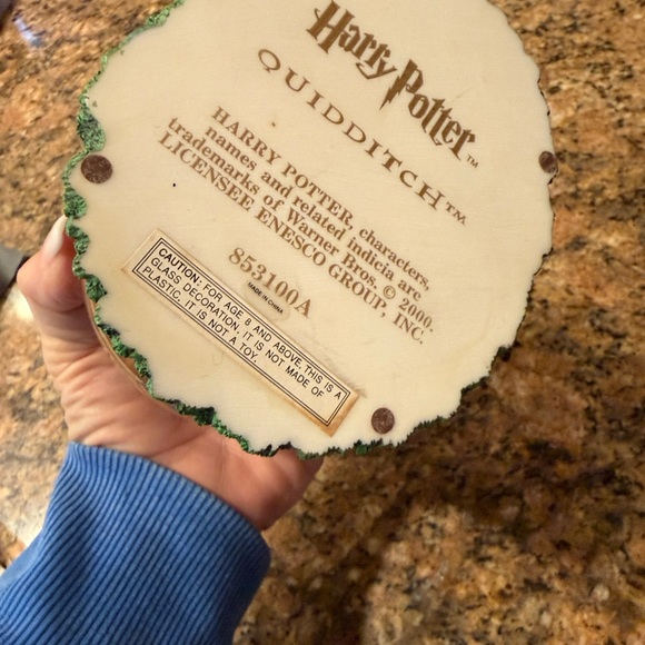 Retired Ltd Ed.  Warner Bros. Red and Blue Harry Potter Snow Globe Collectib - Picture 6 of 6